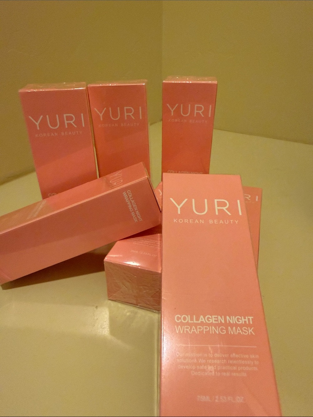 Collagen Night Wrapping Mask - Pink